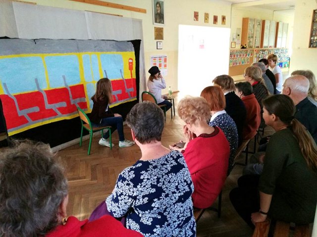 Przedstawienie w SP2 05.04.17